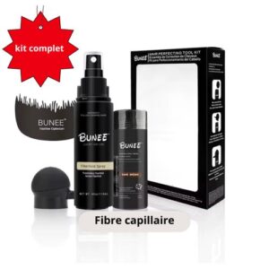 Spray de fibre capillaire à la Kératine + spray fixateur